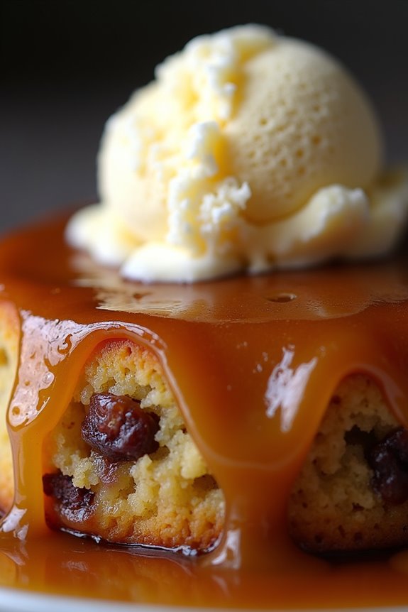 indulgent warm date dessert