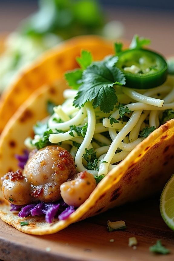 irresistible clam taco delight