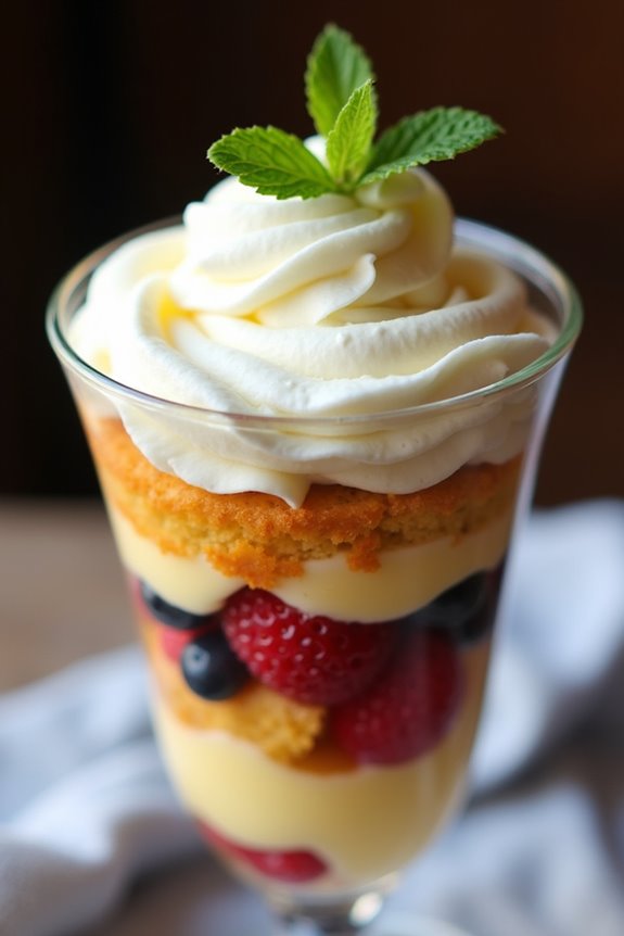 layered british dessert delight