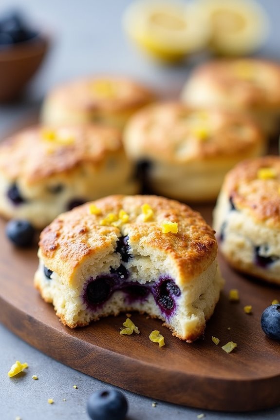 lemon blueberry scones recipe