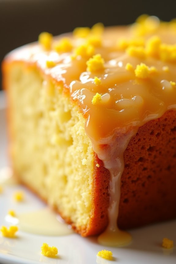 lemon drizzle cake delight
