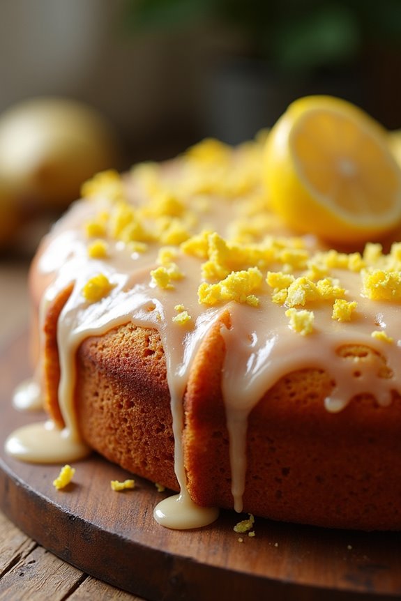 lemon drizzle cake delight