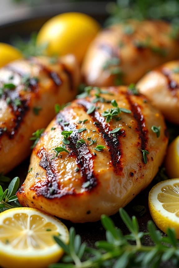 lemon herb grilled chicken