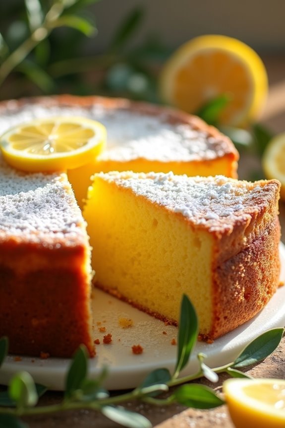 lemon infused olive oil dessert