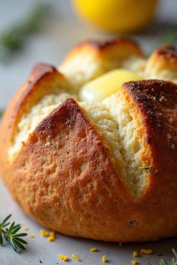 lemon thyme soda bread recipe