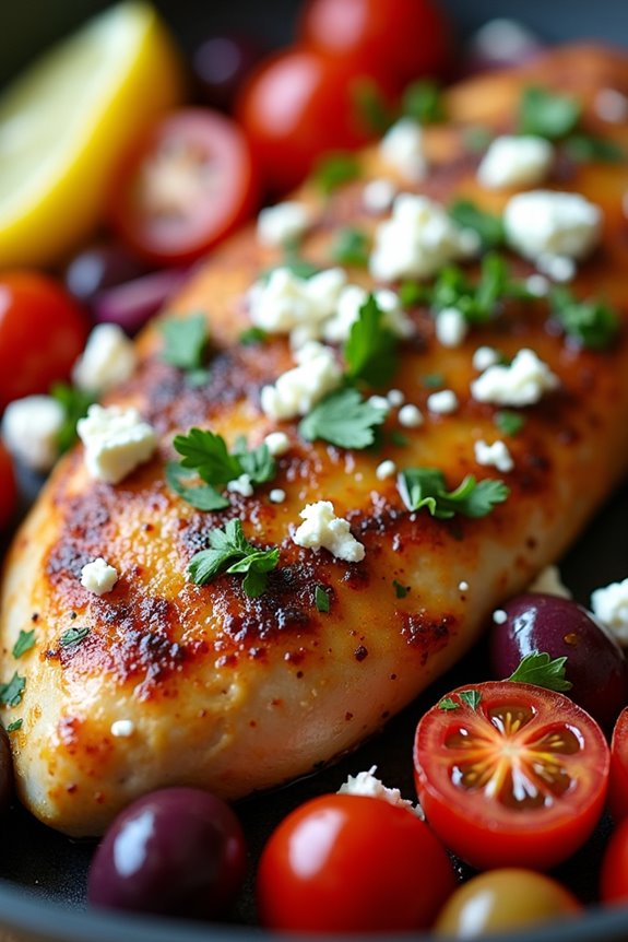 mediterranean chicken delightfully flavorful