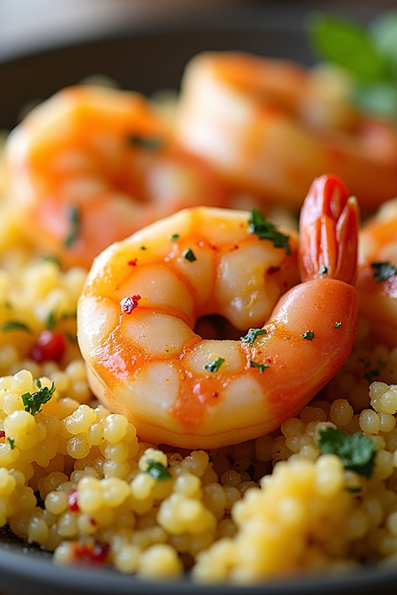 mediterranean garlic butter shrimp