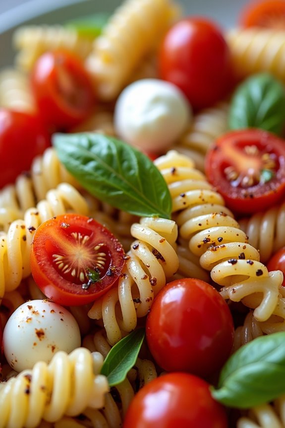 mediterranean pasta salad delight