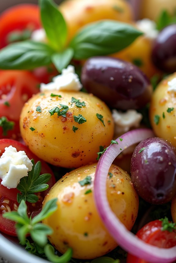 mediterranean potato salad recipe