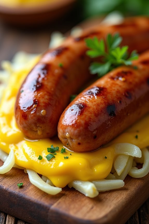 miniature sausages big flavor