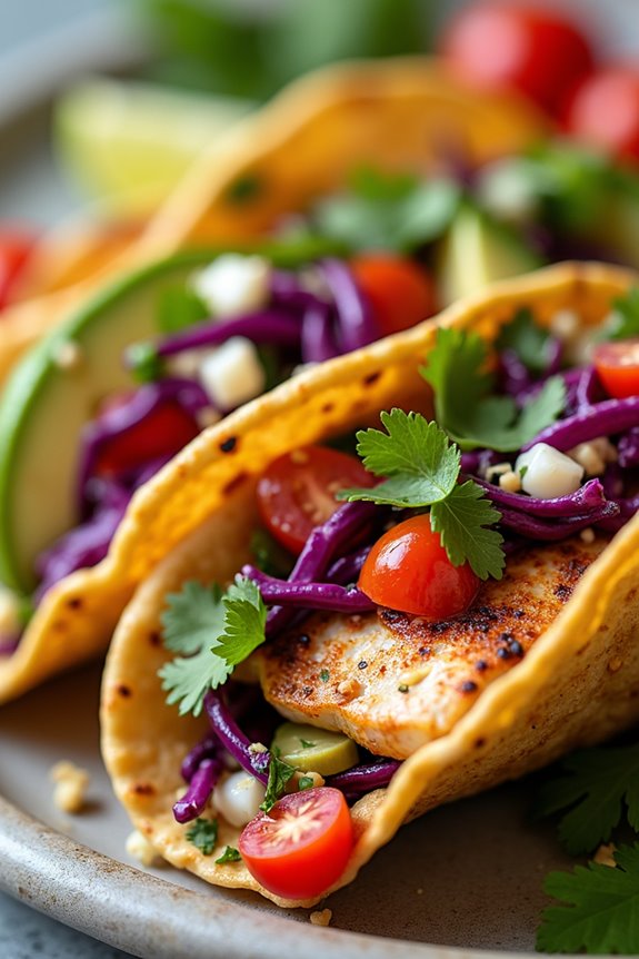 moroccan spiced fish tacos