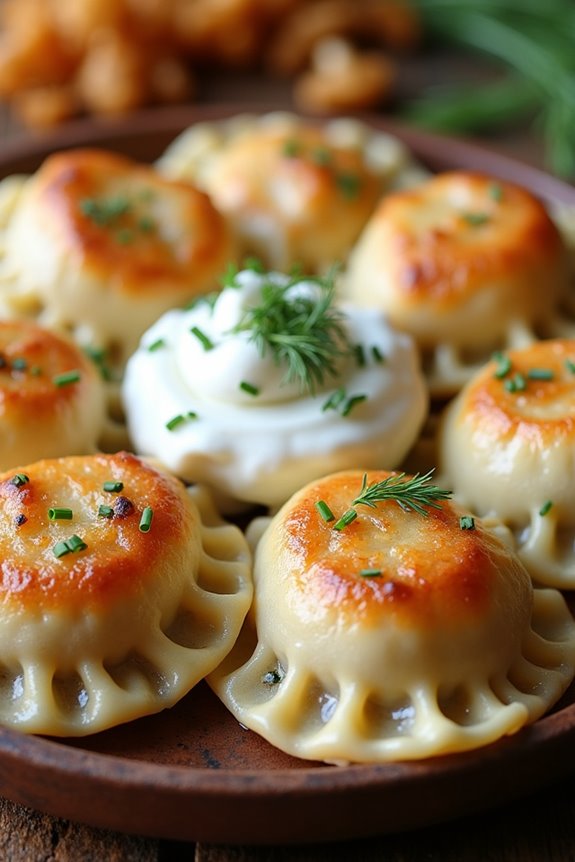 mushroom sauerkraut pierogi recipe