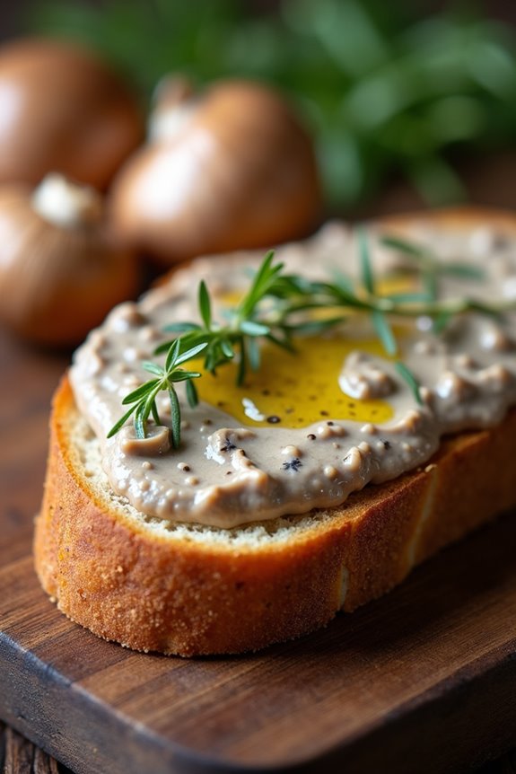 mushroom truffle p t delight