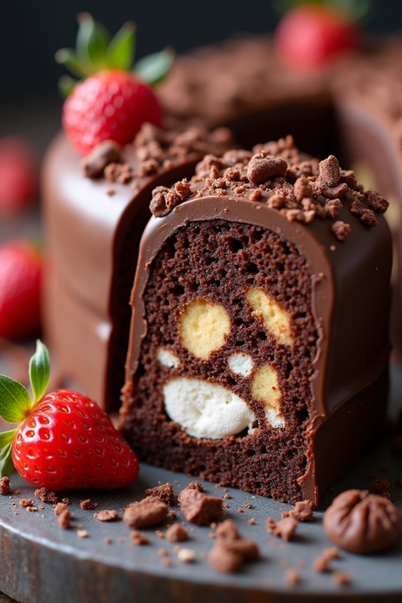 no bake chocolate biscuit cake