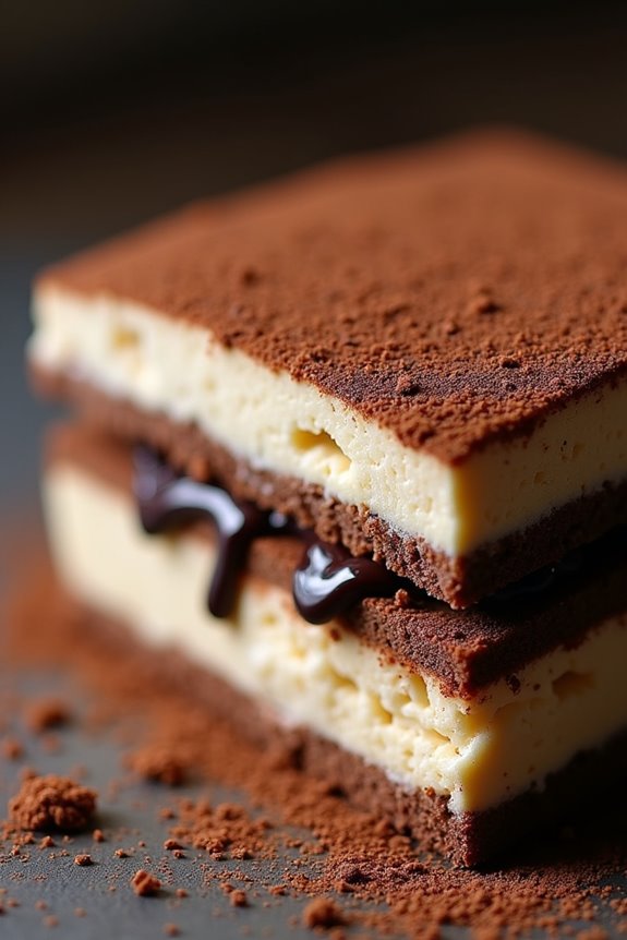 no bake coffee biscuit cake