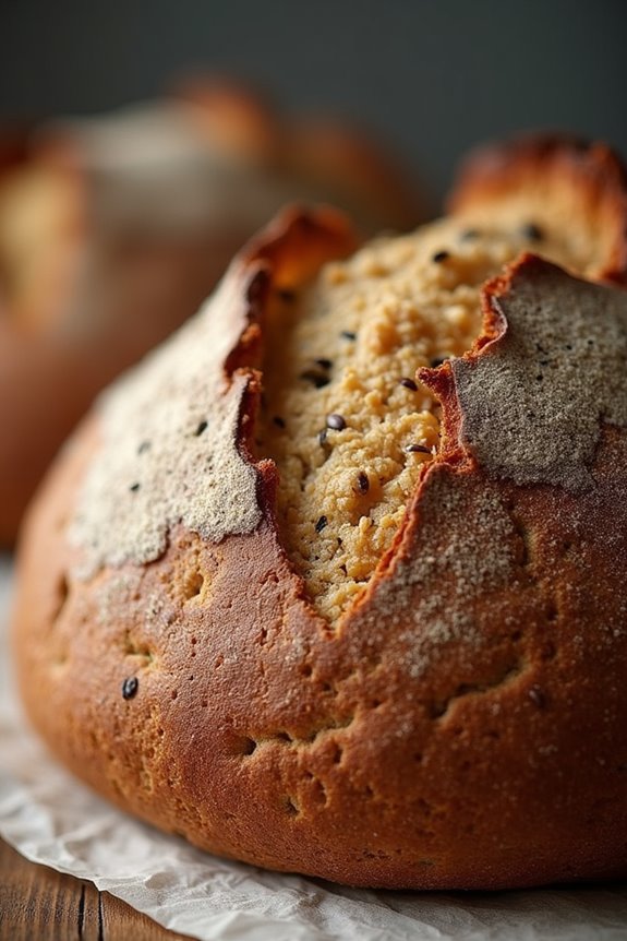 nutty dense danish rye bread