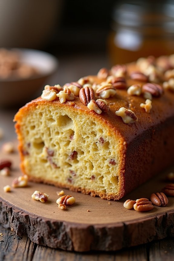 nutty sweet honey cake