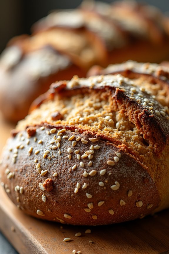 nutty wholesome scandinavian bread