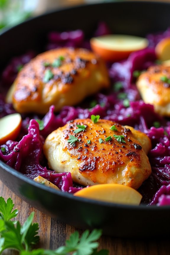 one pan german chicken delight