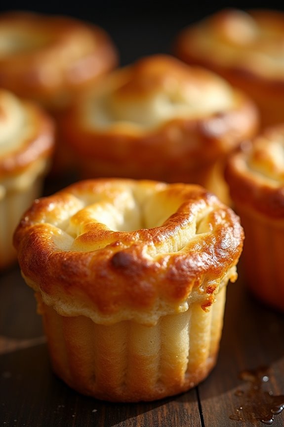 perfectly puffed yorkshire pudding