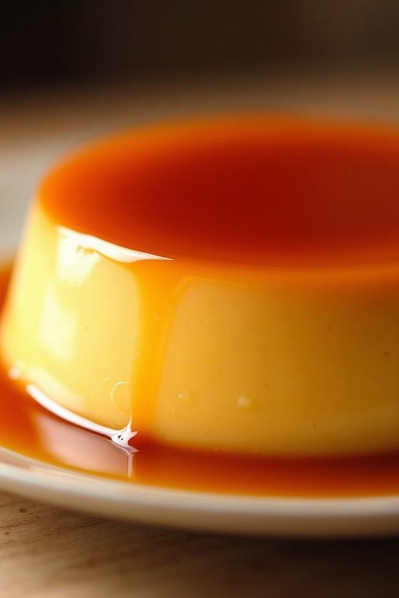 portuguese caramel custard delight