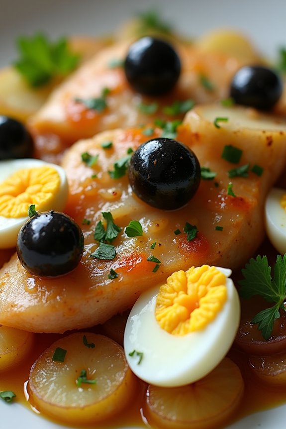 portuguese salted cod dish