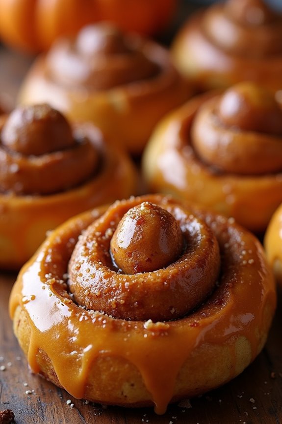 pumpkin spice cinnamon buns