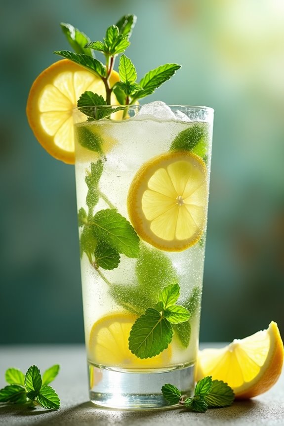 refreshing citrus infused mojito