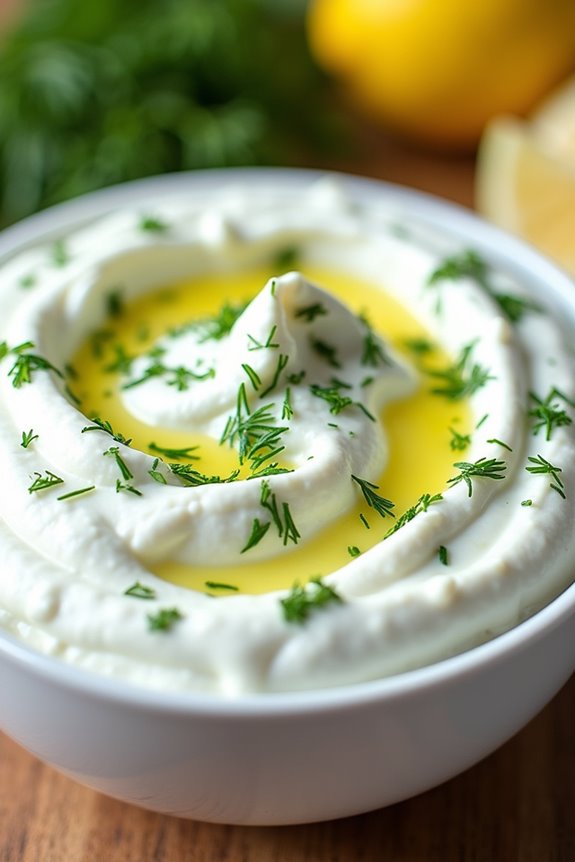 refreshing mediterranean yogurt sauce