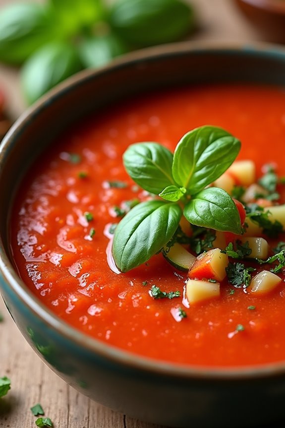 revitalizing cold summer soup