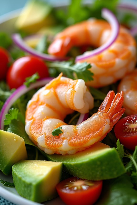 revitalizing shrimp avocado salad