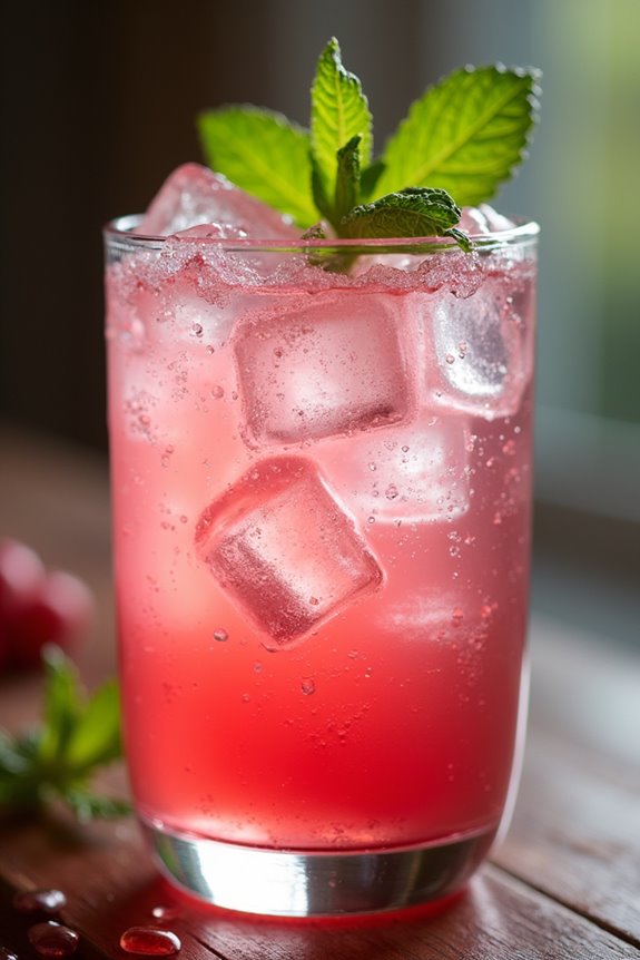 rhubarb sparkling water recipe