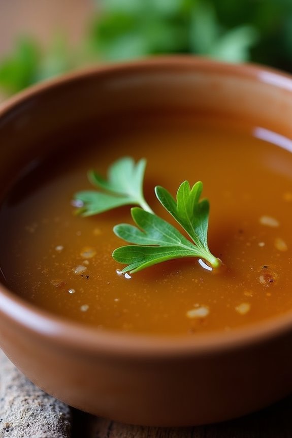 rich and flavorful broth