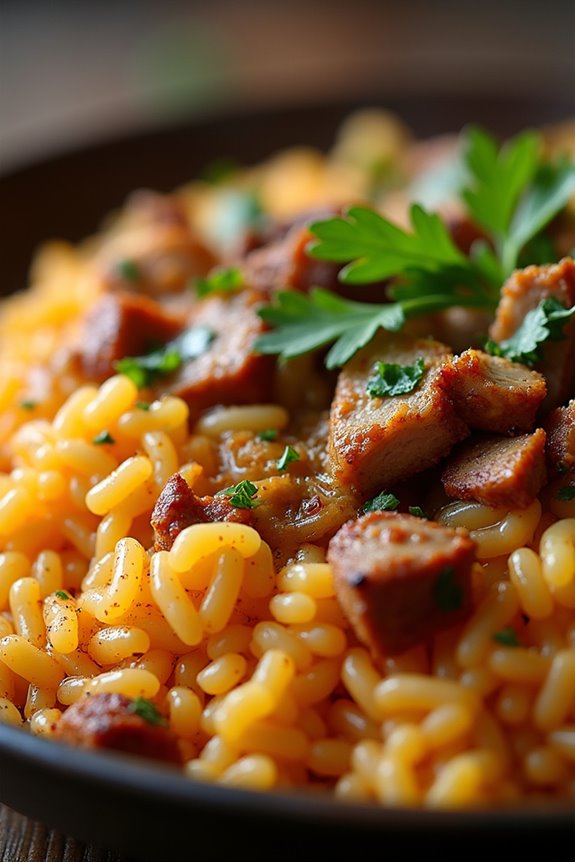 rich flavorful duck rice