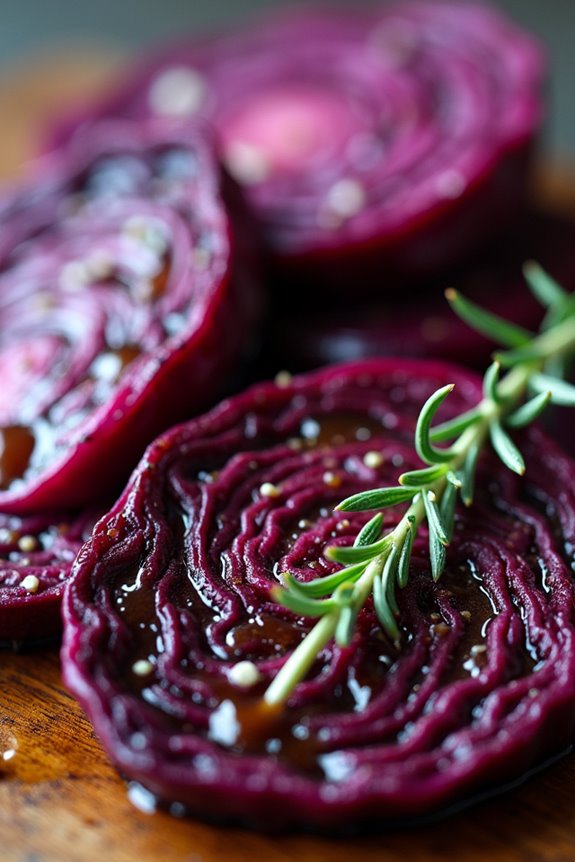 roasted cabbage wedges recipe