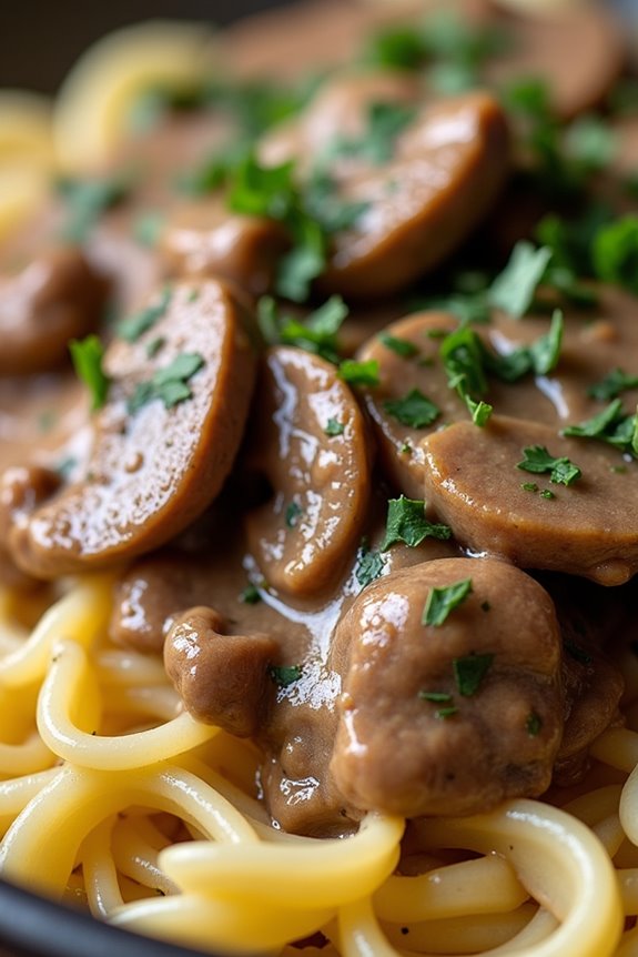 rustic beef stroganoff recipe