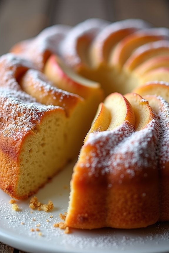 rustic moist apple delight