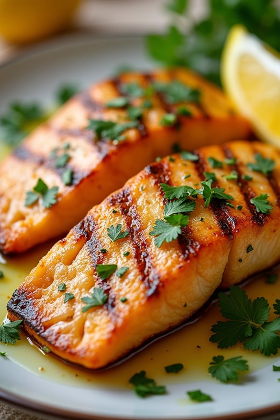 saffron infused grilled fish recipe