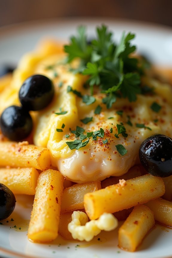 salted cod comfort dish