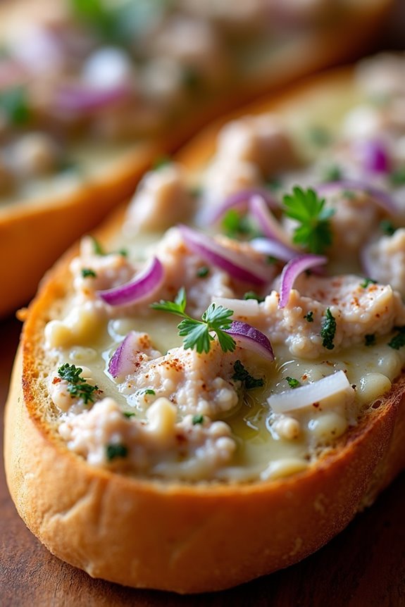 sardine p t on toasted bread