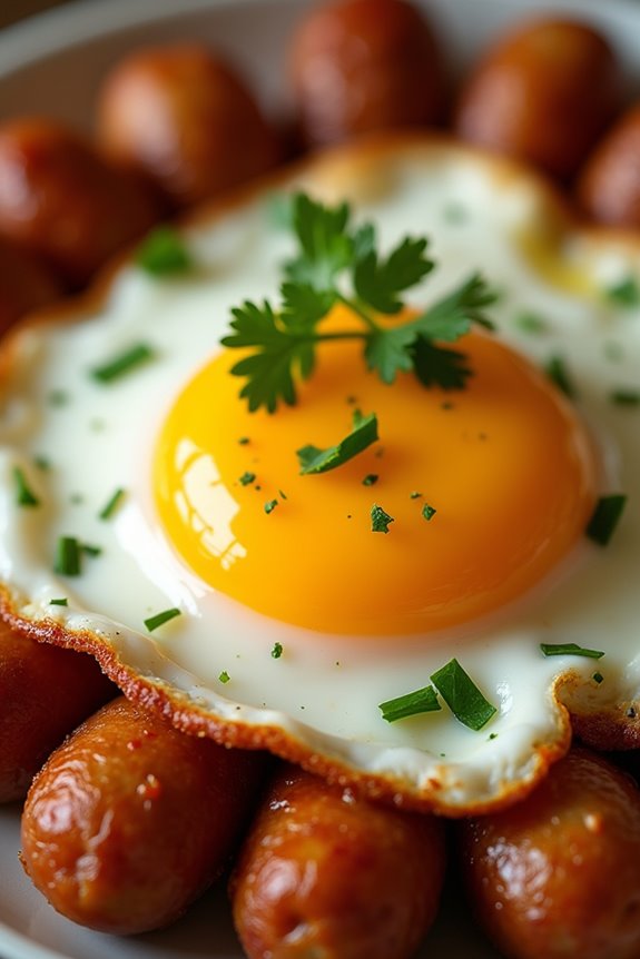 sausage and egg delight