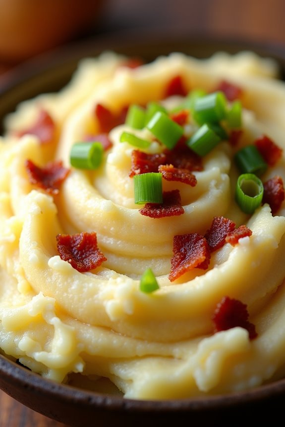 savory bacon mashed potatoes