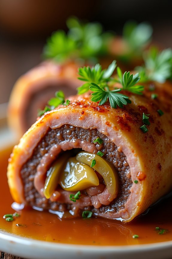 savory beef rolled delight