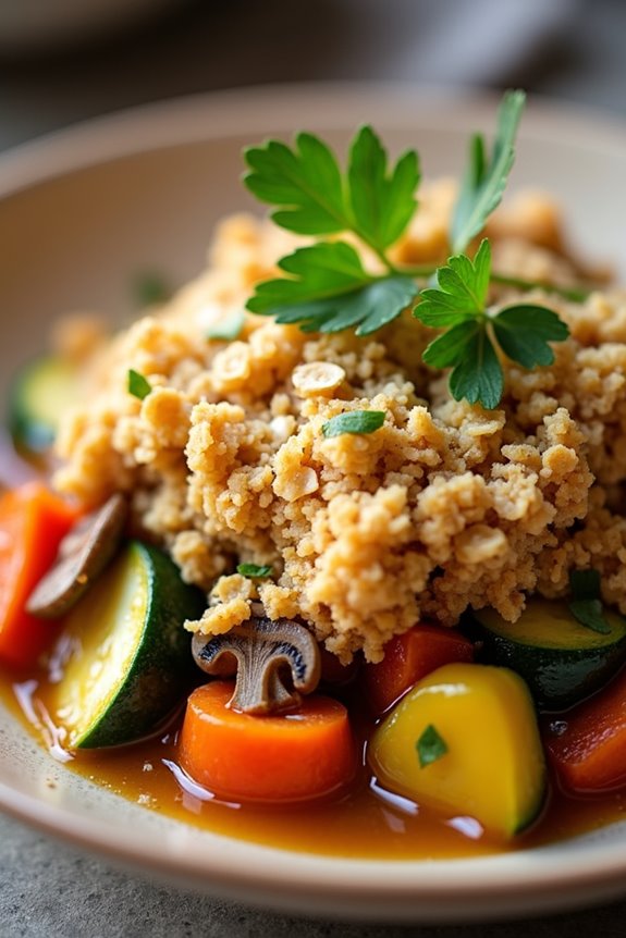 savory hearty vegetable dish