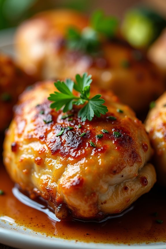 savory honey mustard chicken