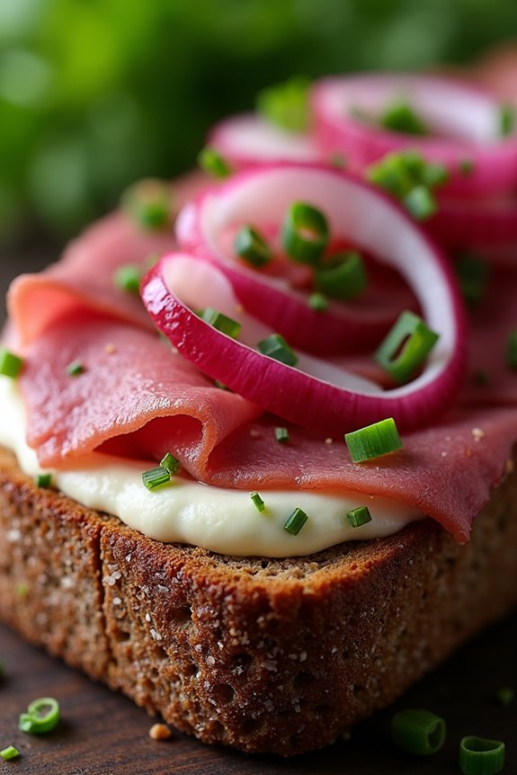 savory roast beef sandwich