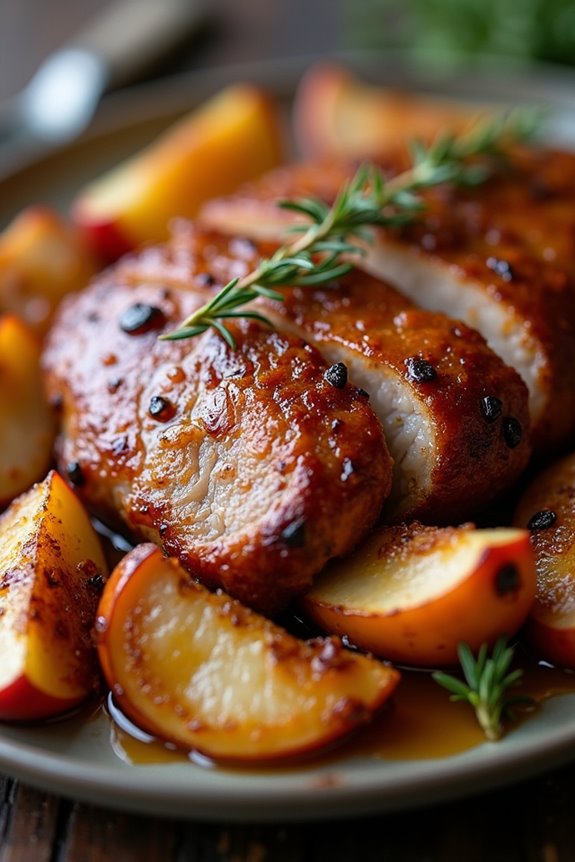savory sweet pork roast