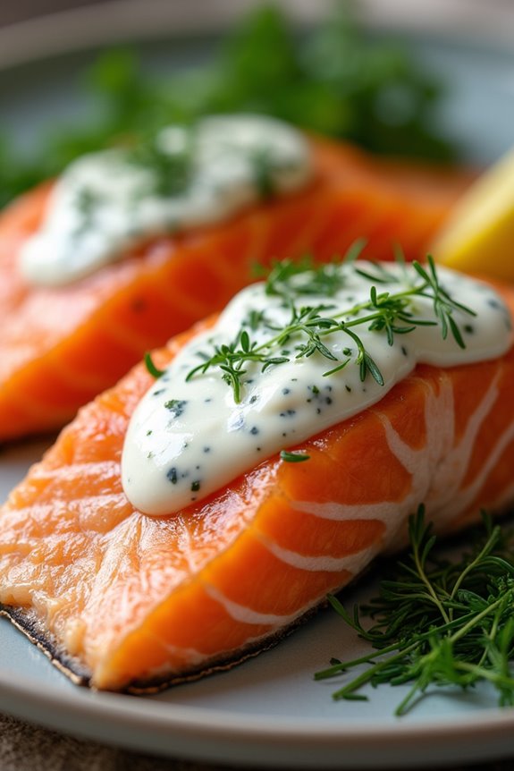 scandinavian salmon dill dish