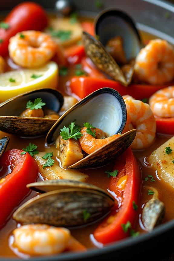 seafood delight from algarve