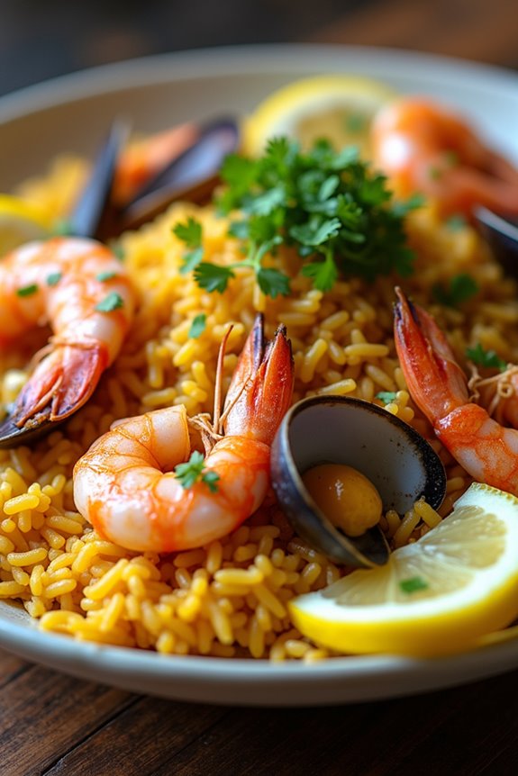 seafood rice culinary experience